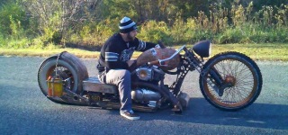 Redneck Limo Rat Rod Motorcycle