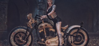 World's First Tattooed Motorcycle - The Recidivist
