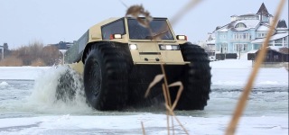 Powerful Russian Sherp ATV Knows No Bounds