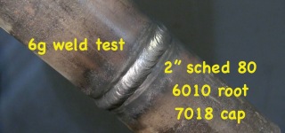 6g 2" Sched 80 Pipe Test