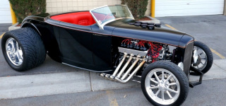 Cartooned Out Hot Rod: The Sickest Hot Rod One Can Ever See!