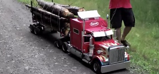 Hold my Beer and Watch This: Jaw-Droppingly Realistic Miniature Peterbilt Truck