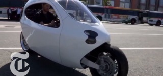 Self Balancing Electric Motorcycle of the Future!