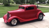 Fully Red 1934 Chevrolet Street Rod is Attractive Enough to Catch All Eyes On!