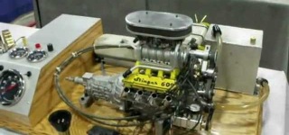 1:4 Scale Miniature Blown Conley Stinger 609 V8 Engine Looks Sounds and Runs Amazing