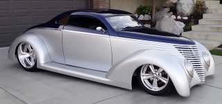 Very Rare and Unique 1937 Ford 5-Window Oze Custom Hot Rod is as Smooth as Mirror