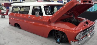 1966 Chevrolet Suburban Street Truck is an Absolute Custom From Chassis to Interior