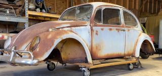 1965 VW Beetle Restoration - Metal Work Begins!