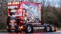 The Scania 4-Serie Longline V8 Truck Modified by Transports Beau