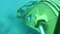 CAT Excavator Underwater Working!