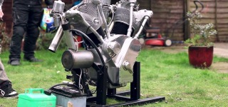 The "Flying Millyard" 5 Litre V Twin Engine!