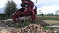 This is BADASS Machine! RaMeC Firewood Processor!