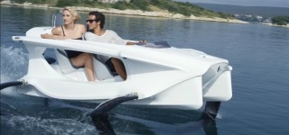 A Boat From The Future - Quadrofoil Hydrofoil Electric Watercraft Q2