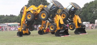 Amazing Dance Show of JCB Tractors MUST SEE!!!