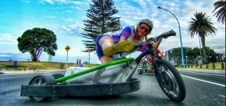 Crazy Drift Trike and Super Funny Blokart Riding