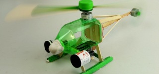 DIY - How to Make Electric Helicopter!