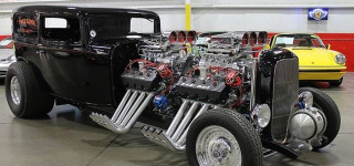 Astonishingly Cool 1932 Twice Blown Ford Delivery Sedan