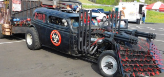 This Zombie Hunter Hot Rod Is Halloween On Wheels!