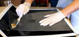An Easy, Quick and Low Cost Method to Make Carbon Fiber Parts