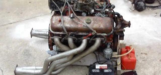 Redneck Engineering Presents: Chevrolet 454 Rat Rod Engine Start Up!