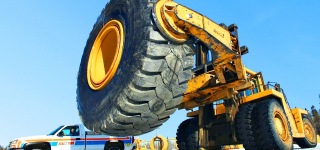 Rema Tip Top's Ultimate Service For Repairing $30,000 Giant Earthmover Tire