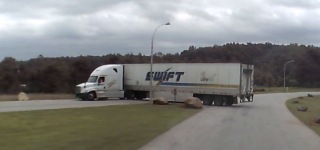 Better Know Your Boundaries: Swift Truck's Attempt of U-Turning Results in Failure