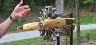 Ingeniously Designed and Brilliantly Built 9 Cylinder Radial Engine by Ageless Engines