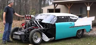 Badass 4000hp 1955 Chevrolet Race Car Sounds Literally Awesome!