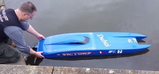 Guys Having Incredible Fun Playing with Extremely Cool Race Boats That Make 235,2 Km Per Hour