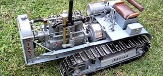 4 Cylinder Engine Powered Ultra-Realistic Hand-Built Caterpillar Model Works Perfectly