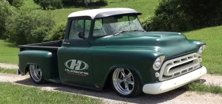 Perfectly Customized 1957 Chevrolet Pickup by Hudsons Rod & Customs