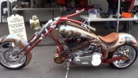 Custom Harley Davidson Called "Trail Boss" is a Work of Art