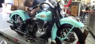 1938 Harley Knucklehead Roars to Life After 50 Years!