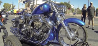 Unique Harley Equipped With 4 Engines!