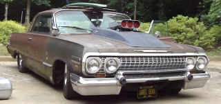 "Rusty the Rat Rod": 1963 Chevy Impala Lowrider Looks Great Sounds Great