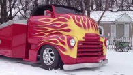 Excellent Looking 1948 COE Street Rod Plows Snow Like a Boss!