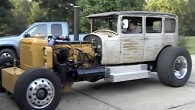 An Outstanding Creation: When Hot Rod Comes Together with Caterpillar