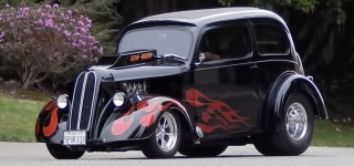 900HP Chrysler Hemi Powered 1949 Ford Anglia Renewed to be an Exquisite Pro-Street
