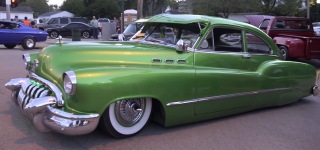 Custom Built 1950 Buick Has a Non-Traditional Hood Opening