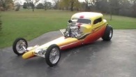 Matchless V8 Powered Dragster Street Rod Has Some Fine Details