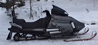 The World's First V8 Powered Snowmobile