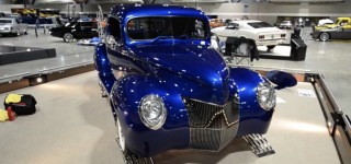 From Barn Find to One-of-a-Kind: 1940 Custom Ford Pickup Shines Like a Star at The World of Wheels