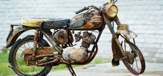 Full Restoration 60 Years Old Destroyed Antique Motorcycle