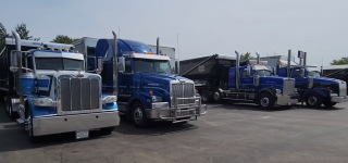 First Ever Tour Of One Of The Most Custom Semi Truck Fleets In America