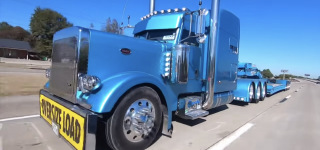 A Day in the Life with HaterMade Custom Peterbilt Heavy Haul Truck