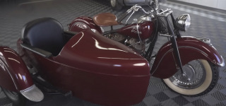5000 Original Miles: Abandoned 1947 Indian Motorcycle