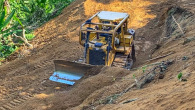 One of the Fastest Heavy Equipment for Widening Forest Roads - Bulldozer CAT D6R XL