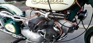Bistella 500 - 10 Cylinder Radial Twin-Star 2-stroke Custom Motocycle