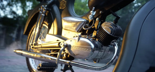 1956 Antique German Motorcycle Complete Restoration ASMR