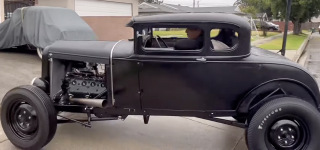 First Test Drive on the 1930 Ford Model A Coupe Build